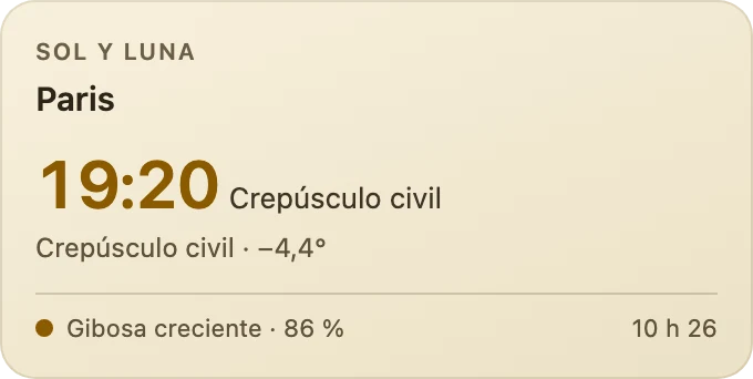 Sol y luna