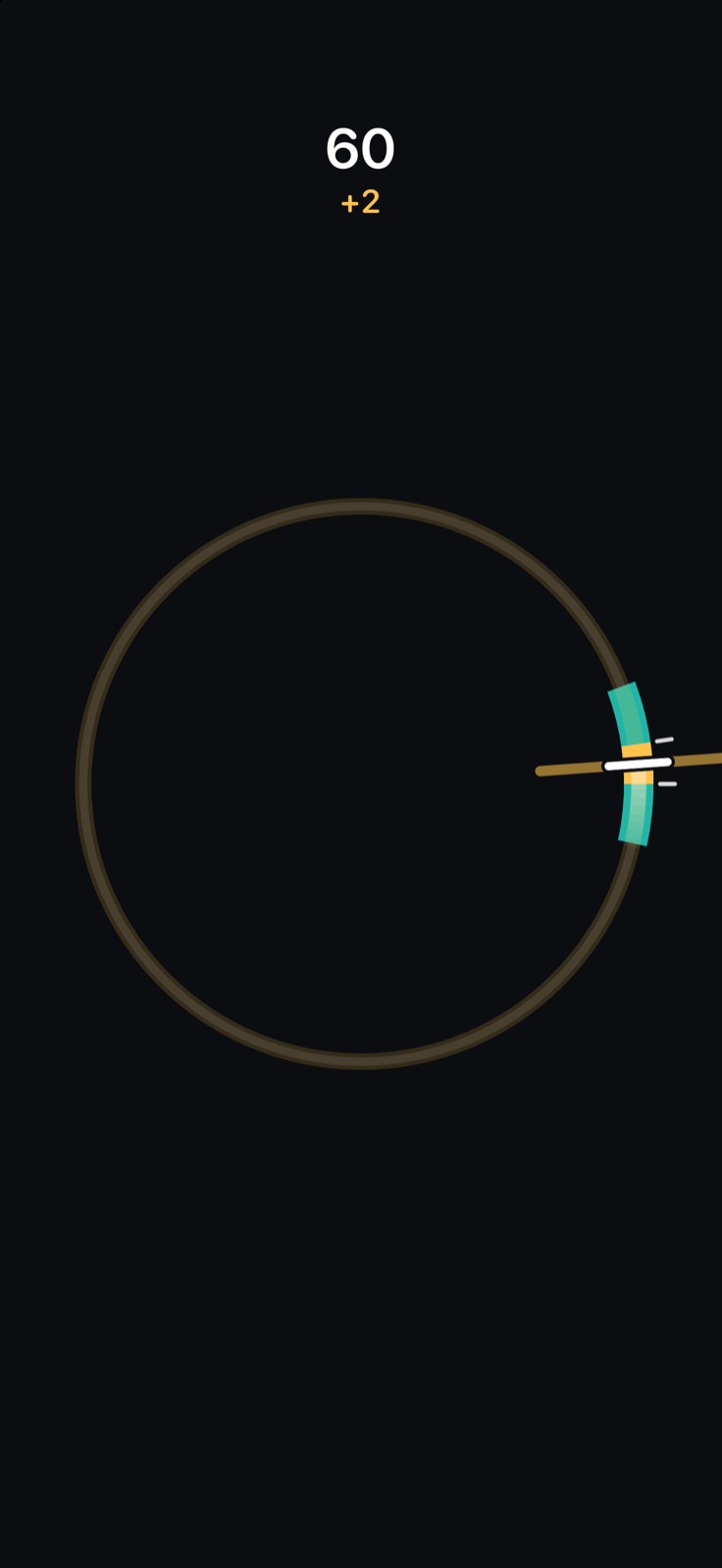 Resultado Perfect tras un toque preciso
