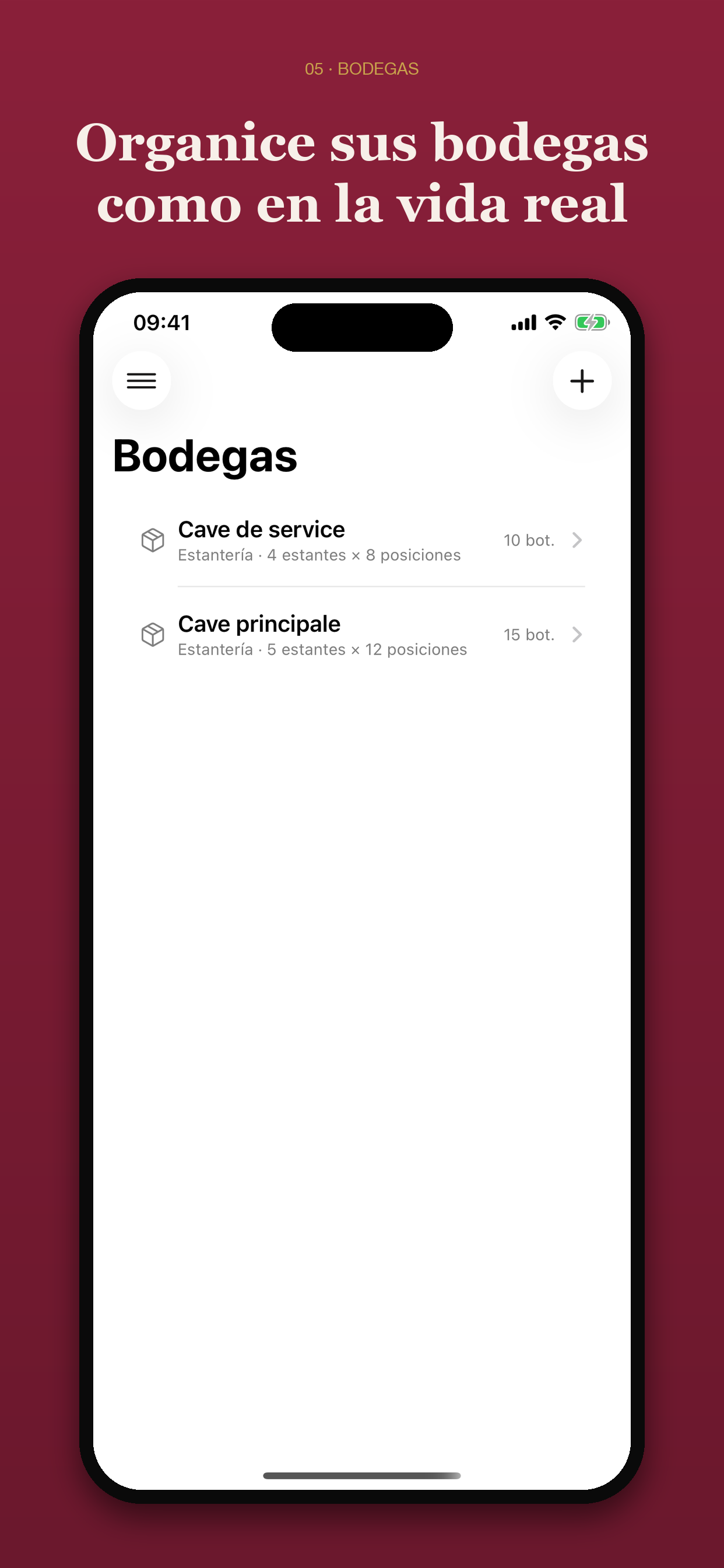 Gestión de bodegas en 2D